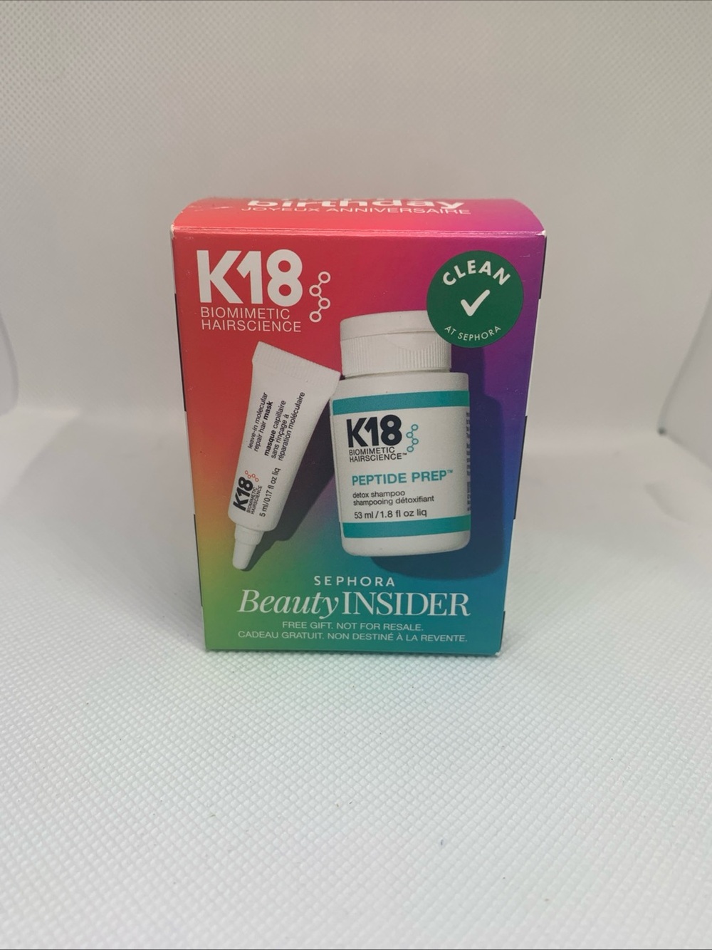 K18 Sephora Beauty Insider Shampoo and Hair Mask Set